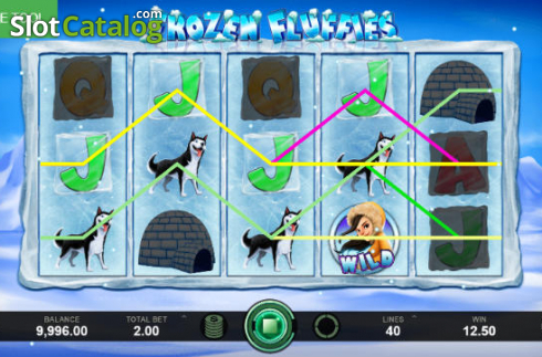 Pantalla3. Frozen Fluffies Tragamonedas