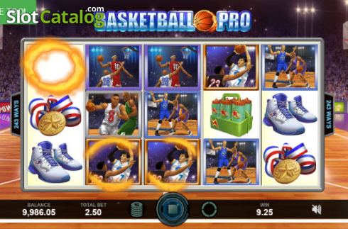 Ekran4. Basketball Pro yuvası