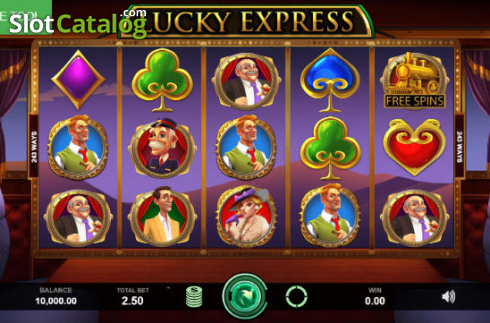 Reel Screen. Lucky Express slot