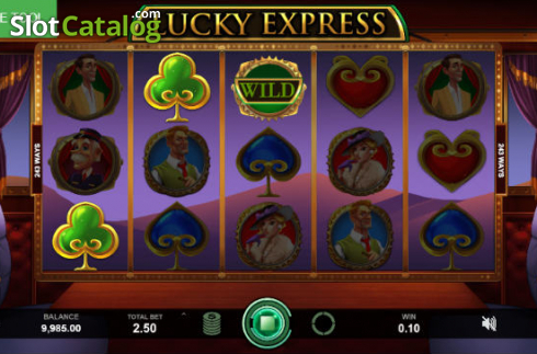 Max Win Screen. Lucky Express slot