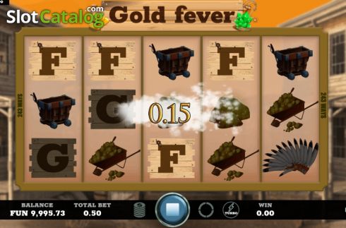 Οθόνη5. Gold Fever (Caleta Gaming) Κουλοχέρης 