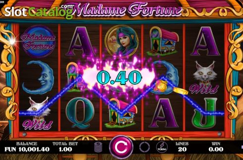 画面5. Madame Fortune (Caleta Gaming) カジノスロット