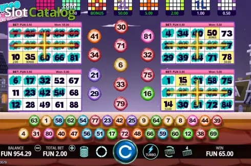 Schermo6. Bingo Gatinho slot