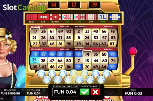 Win screen. Bingo Royale slot