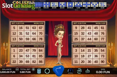 Skärmdump2. Coliseu Bingo slot
