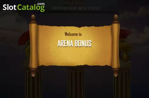 Bonus Game screen. Coliseu Bingo slot