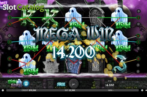 Mega Win. Ghost Quest slot
