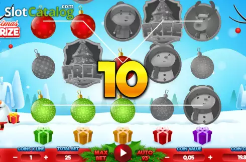 Bildschirm3. Christmas Surprise slot