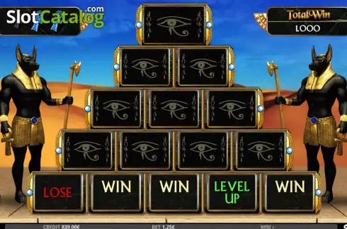 Bildschirm9. Anubi's Treasure slot