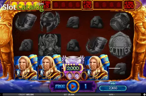 Bildschirm5. Gods of Asgard slot