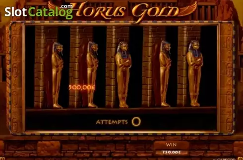 Bonusspiel. Horus Gold slot