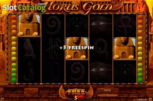 Free spin. Horus Gold slot