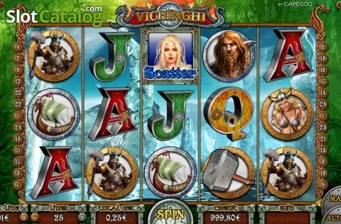 Tela 2. Vikings (Capecod Gaming) slot