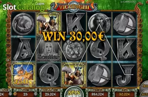 Bildschirm 5. Vikings (Capecod Gaming) slot