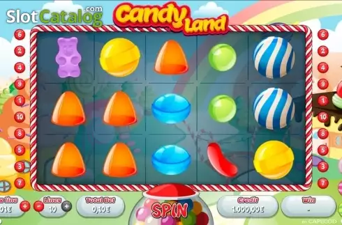 Bildschirm3. Candy Land (Capecod Gaming) slot