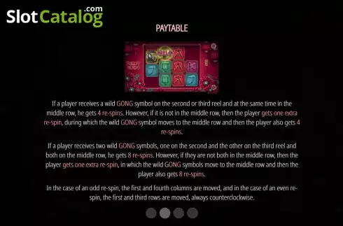 Game Features screen 2. Asian Ways slot