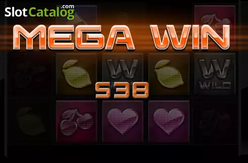 Mega Win screen. Move It! slot