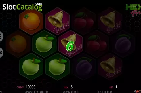 Win screen 3. Hexa Fruits slot