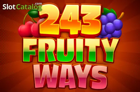 243 Fruity Ways Logotipo