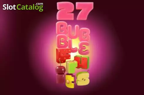 27 Bubble Fruits Logo