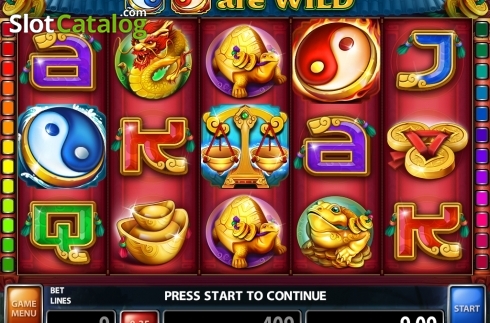 Bildschirm5. Scales of Luck slot