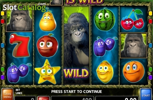 Win Screen 2. The Great Gorilla slot