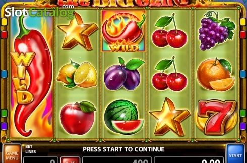 Game workflow. The Big Chilli slot