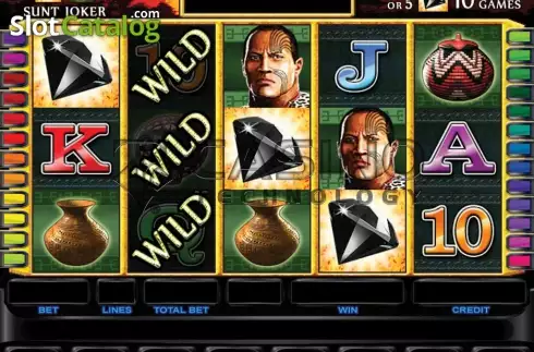 Win Screen . African Spirit (Casino Technology) slot