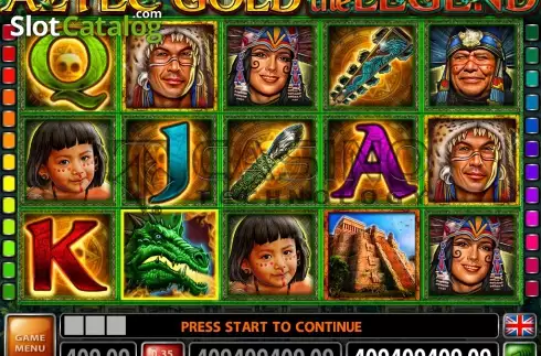 Captura de tela2. Aztec Gold The Legend slot