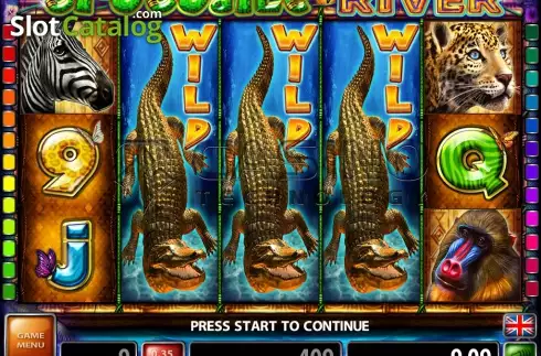 Screen3. Crocodile River slot