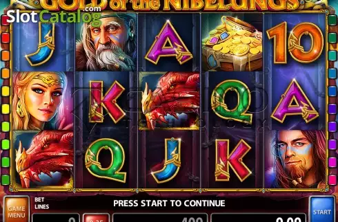 Schermo2. Gold Of The Nibelungs slot