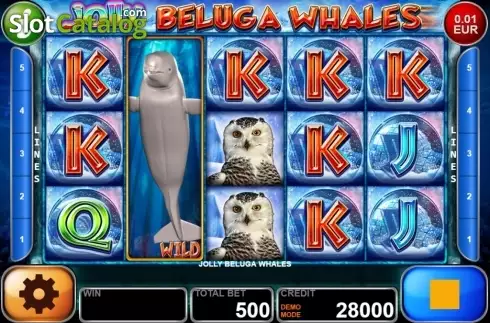 Wild Win screen 2. Jolly Beluga Whales slot