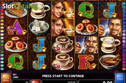 Bildschirm2. Magic Coffee Time slot