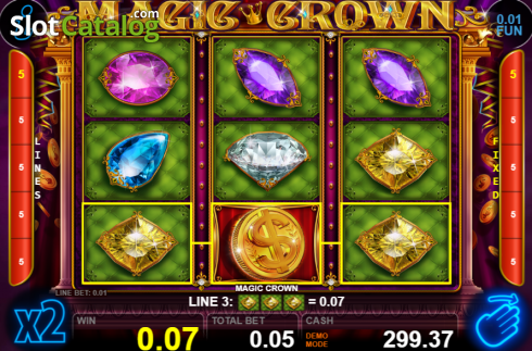 Win screen 3. Magic Crown slot