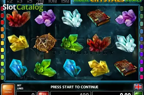 Bildschirm2. Magic Crystals Power slot