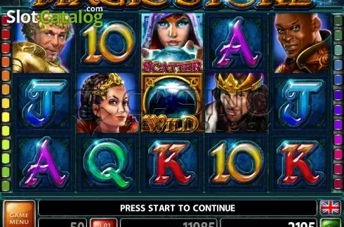 Skärmdump3. Magic Stone (Casino Technology) slot