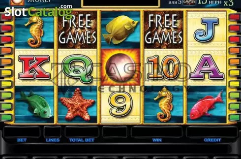 Écran3. Ocean Riches (Casino Technology) Machine à sous