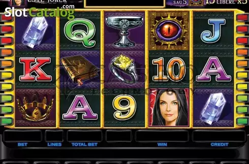 Skärmdump3. Queen Of Magic slot