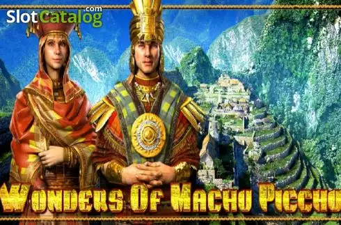 The Wonders Of Machu Picchu Logotipo