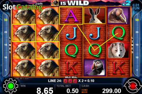 Win screen 3. Wild Seal slot