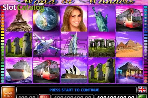 Bildschirm4. World Of Wonders (Casino Technology) slot