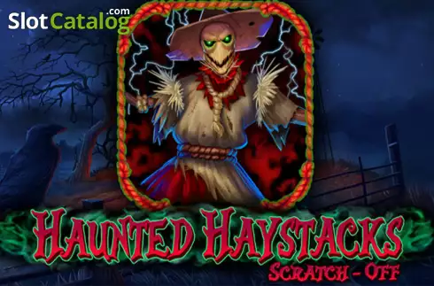 Haunted Haystacks Scratch-Off Logo
