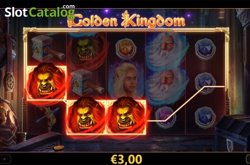 Win screen 2. Golden Kingdom slot