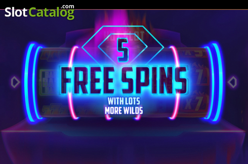 Free spins screen. Hot Slot (Cayetano Gaming) slot