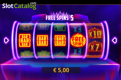 Free spins win screen 1. Hot Slot (Cayetano Gaming) slot