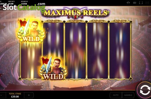 Feature Screen. Maximus Reels slot