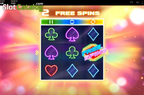 Free Spins 2. Neon Wilds slot