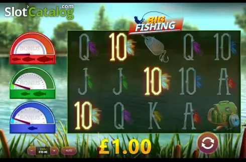 Win screen 2. Big Fishing slot