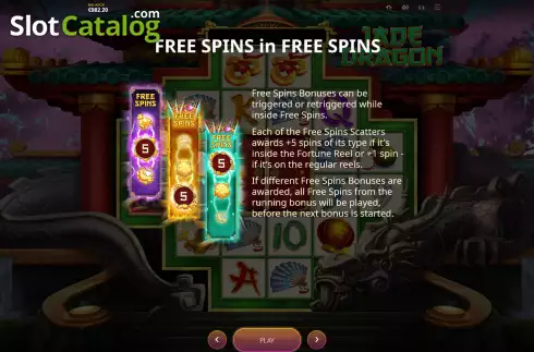 Schermo9. Jade Dragon (Cayetano Gaming) slot