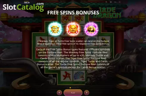 Schermo8. Jade Dragon (Cayetano Gaming) slot
